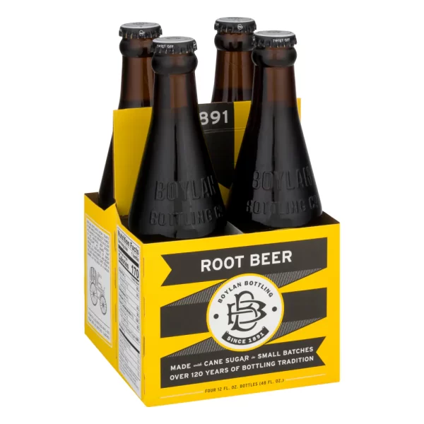 BOYLAN ROOT BEER 12OZ -24pk Bottle 6/4